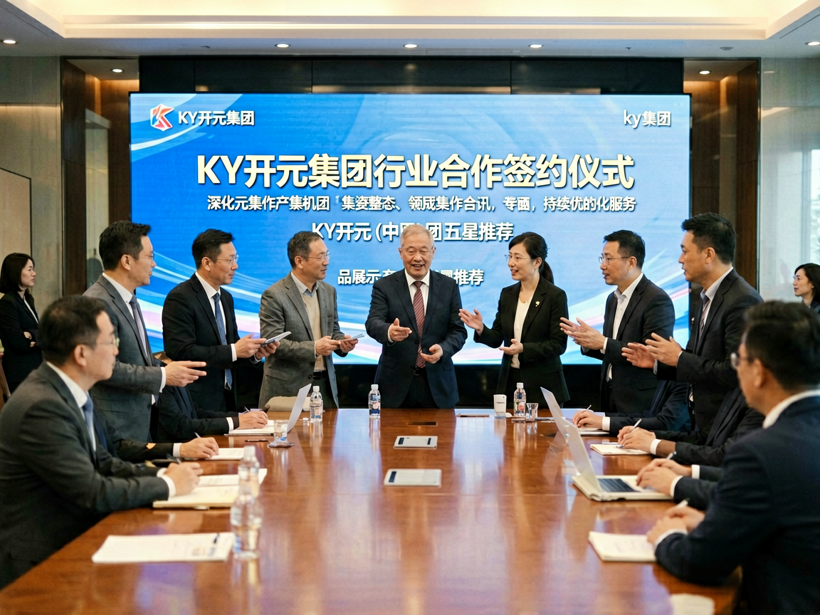 KY开元集团行业合作签约仪式